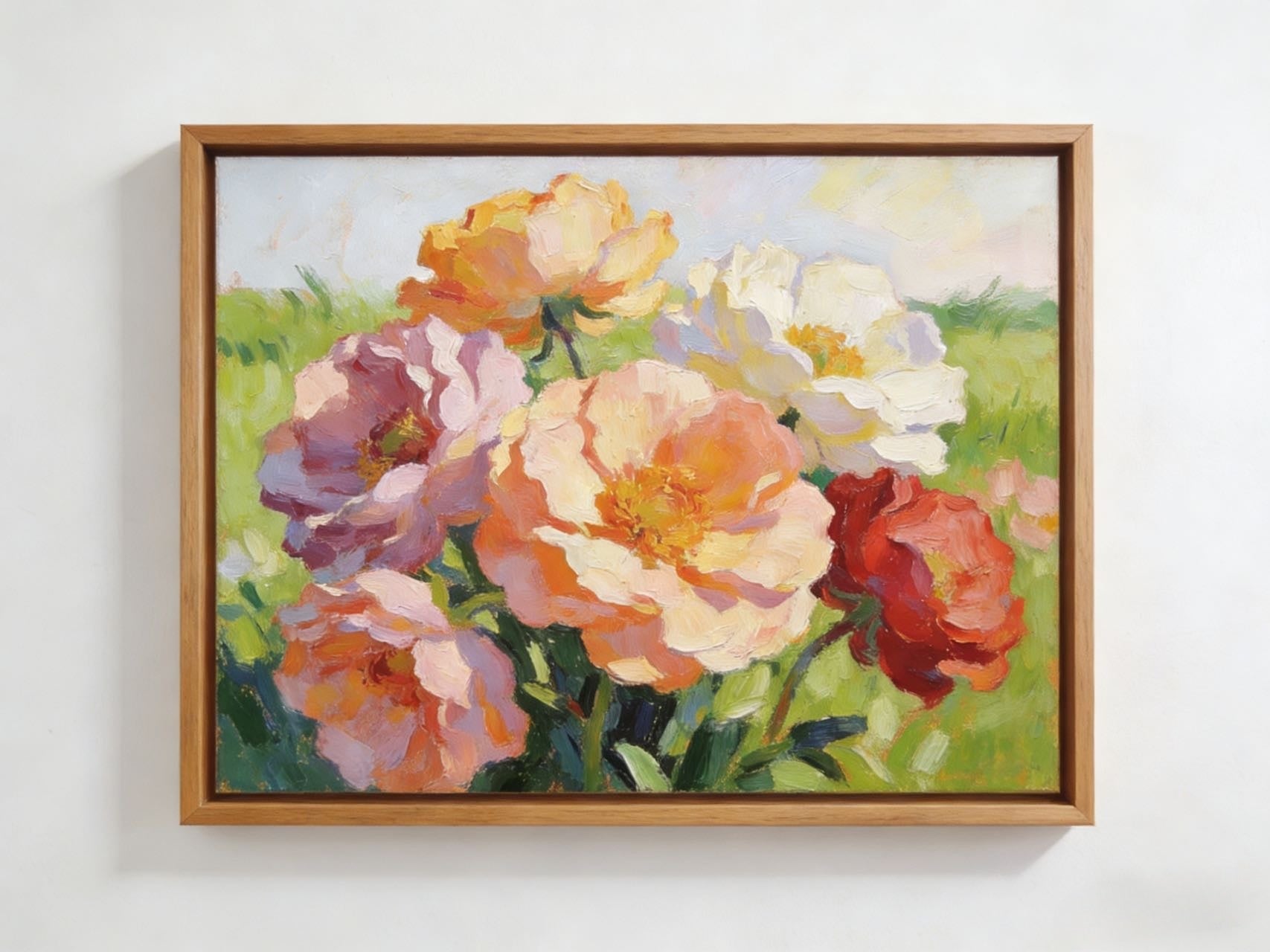 Midsummer Garden Peony Paint By Numbers Kit For Adults