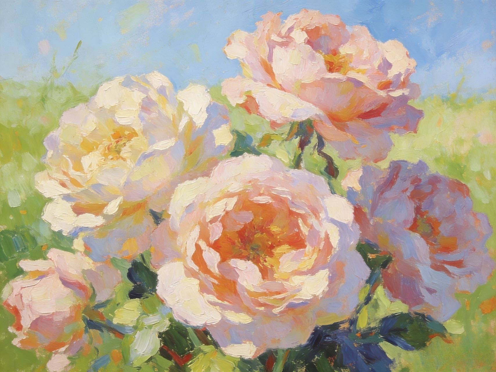 Spring Blush Peony Paint By Numbers Kit For Adults